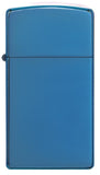 Front view of High Polish Blue Finish with Slim Case