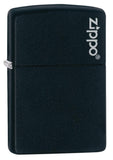 Zippo Black Matte with Zippo Logo Pocket Lighter