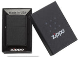 Zippo Black Crackle Pocket Lighter