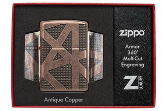 Zippo Armor Geometric 360 Design