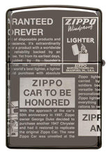 Zippo Newsprint Design