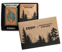 Zippo Woodchuck USA Flame Pocket Lighter