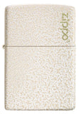 Front of Mercury Glass Zippo Logo windproof lighter