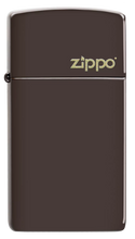 Zippo Slim® Brown Zippo Logo