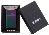 Zippo Slim<sup>®</sup> Iridescent Zippo Logo