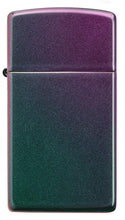 Front of Slim Iridescent Windproof Lighter