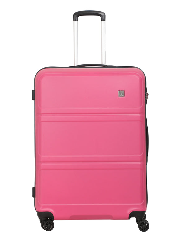 Echolac Pink Aries Medium Hard Case Checked Luggage