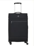 Echolac Black Verna Small Soft Case Checked Luggage
