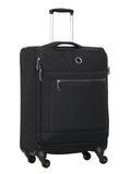 Echolac Black Verna Small Soft Case Checked Luggage