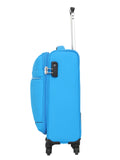 Echolac Diva Blue Verna Small Soft Case Checked Luggage