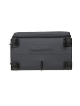 Echolac Dark Grey Verna Large Soft Case Checked Luggage