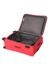 Echolac Red Verna Medium Soft Case Checked Luggage