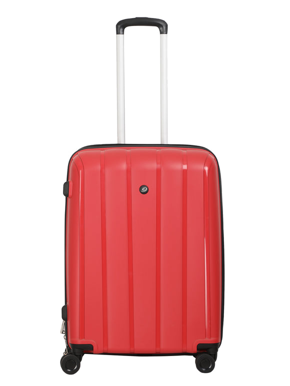 Echolac Purplish Red Pacifica Medium Hard Case Checked Luggage
