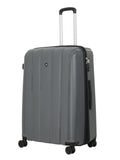Echolac Grey Pacifica Medium Hard Case Checked Luggage