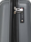 Echolac Grey Pacifica Medium Hard Case Checked Luggage