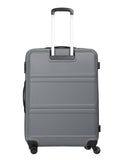 Echolac Dark Grey Aries Medium Hard Case Checked Luggage