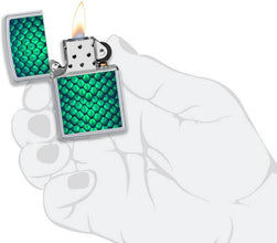 Zippo Green Scale