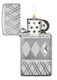 Zippo Diamond Pattern Design