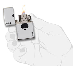 Zippo Simple Spade Design