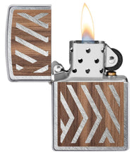 Zippo WoodChuck USA Herringbone Sweep Pocket Lighter