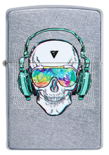 Front shot of Skull Headphone Design Lighter