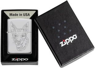 Zippo Auto Engrave Dog