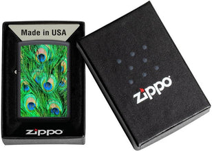 Zippo Peacock Feathers