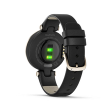 Garmin Lily CreamGold, Black, Leather