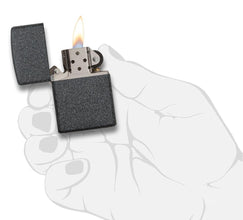 Zippo Classic Iron Stone Pocket Lighter