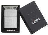 Zippo Linen Weave Pocket Lighter