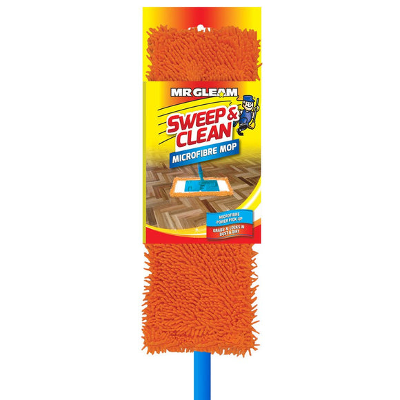 Mr Gleam Microfibre Sweep & Clean Mop