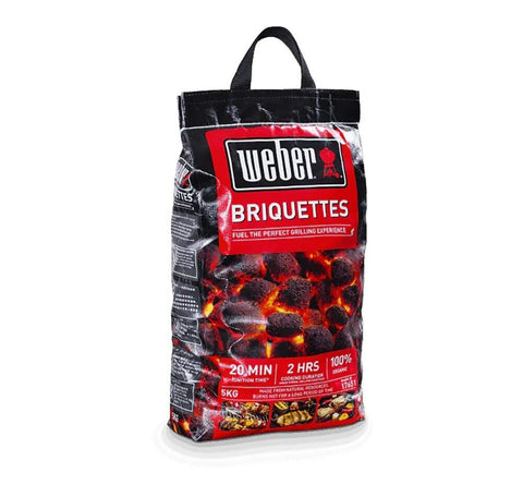 Weber Coconut Shell Charcoal Briquettes - 5Kg