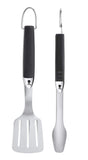 WEBER Barbecue Tools 2 Piece (Stainless Steel) - Tongs & Spactula