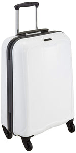 Echolac Moonlight Medium White Hard Sided Cabin Suitcase Trolley 55cm (PC037)