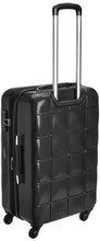 Echolac Square Medium Black Hard Sided Cabin Suitcase Trolley 55cm (PC005)