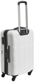 Echolac Square X-Large White Soft Sided Check-In Suitcase Trolley 78cm (PC005)
