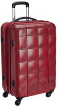 Echolac Square Medium Red Hard Sided Cabin Suitcase Trolley 55cm (PC005)