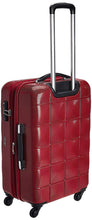 Echolac Square Medium Red Hard Sided Cabin Suitcase Trolley 55cm (PC005)