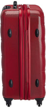 Echolac Square Medium Red Hard Sided Cabin Suitcase Trolley 55cm (PC005)