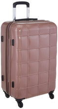 Echolac Square Medium Plum Soft Sided Check-In Suitcase Trolley 66cm (PC005)