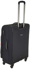 Echolac D-Light Medium Black Soft Sided Check-In Suitcase Trolley 65cm (CT488A)