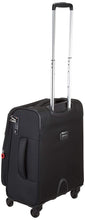 Echolac Ride Medium Black Soft Sided Cabin Suitcase Trolley 58cm (CT567)