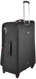 Echolac Ride X-Large Black Soft Sided Check-In Suitcase Trolley 82cm (CT567)