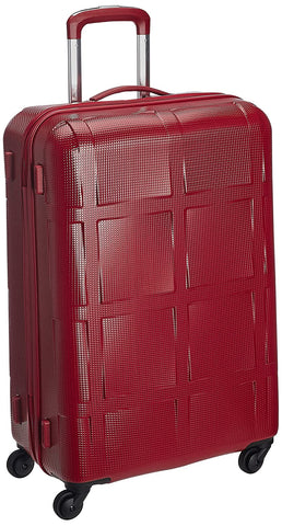 Echolac David Medium Red Hard Sided Check-In Suitcase Trolley 69cm(PC066)