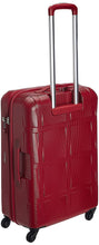 Echolac David Medium Red Hard Sided Check-In Suitcase Trolley 69cm(PC066)