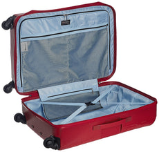 Echolac David Medium Red Hard Sided Check-In Suitcase Trolley 69cm(PC066)