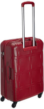 Echolac David Large Red Hard Sided Check-In Suitcase Trolley 78cm (PC066)