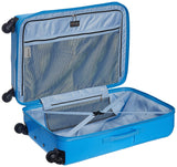 Echolac David Medium Blue Hard Sided Cabin Suitcase Trolley 56cm (PC006)