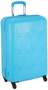Echolac David Medium Blue Hard Sided Check- In Suitcase Trolley 69cm (PC066)