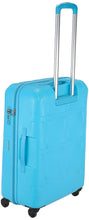 Echolac David Medium Blue Hard Sided Check- In Suitcase Trolley 69cm (PC066)